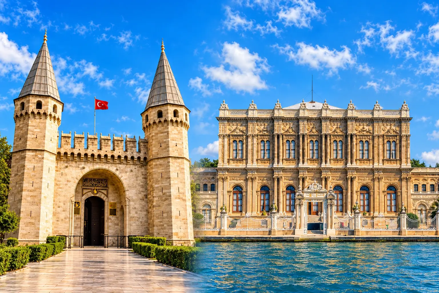 Palacio de Topkapı · Palacio de Dolmabahçe